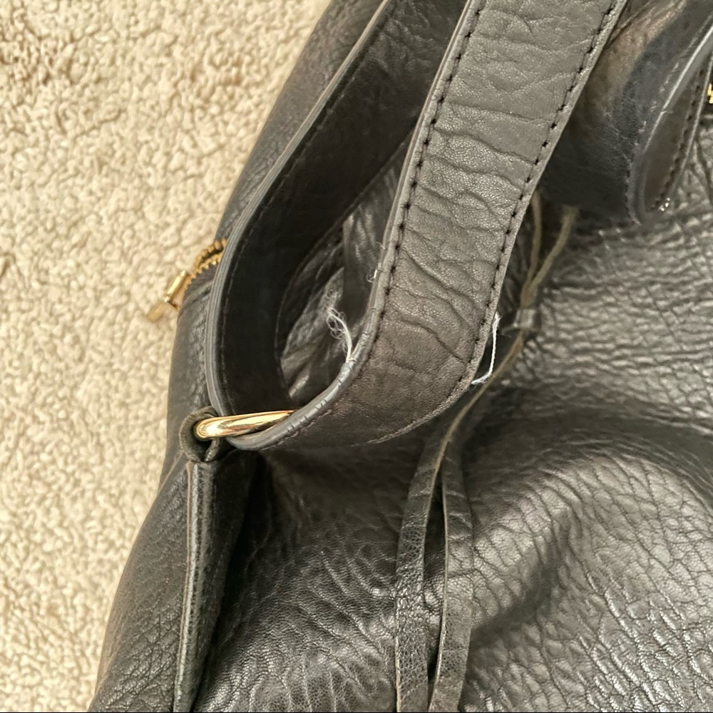 🚫SOLD🚫 REBECCA MINKOFF JULIAN LEATHER BACKPACK BLACK - Picture 7 of 8